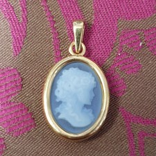Pendentif   Camée Or Jaune 18
