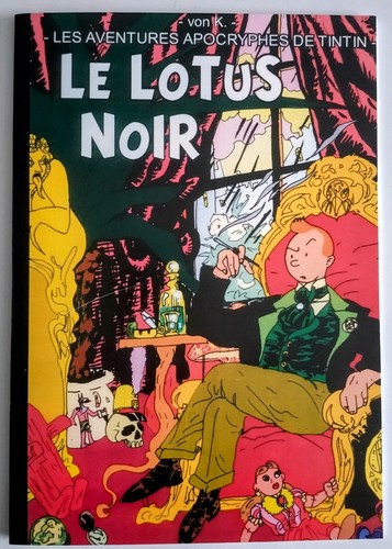 Pastiche tintin le lotus - pastiche,