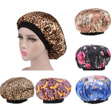 Bonnet de nuit en satin pour