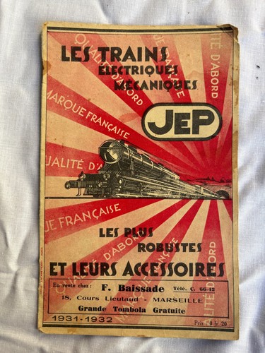 Catalogue jep 1931 1932 - catalogue, trains
