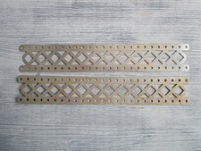 MECCANO: 2 longrines zinguées
