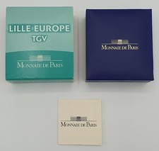 Monnaie De Paris : LILLE - EUROPE TGV : 10 Euro (Argent) - BE .