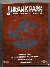 JURASSIC PARK La Trilogie - Ultimate Édition COFFRET 4 DVD