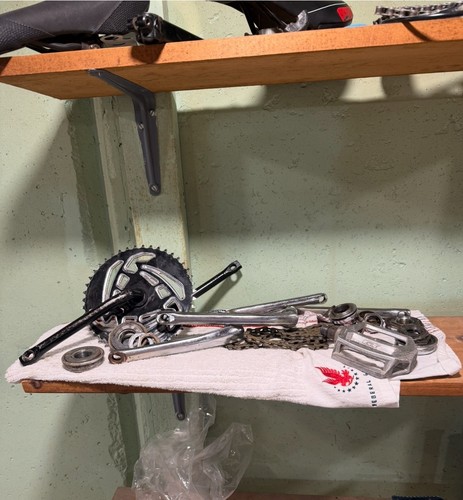Old school bmx parts lot - old, lot!