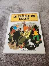 Album Tintin POP HOP Le Temple Du Soleil 1969 Original 