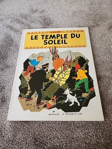 Album tintin pop hop temple - tintin,