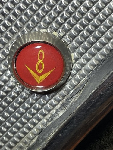 Emblème logo simca vedette - v8,