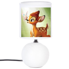 LAMPE DE CHEVET BLANC BAMBI