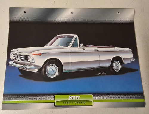 Bmw 1600 cabriolet - bmw,