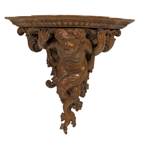 Console applique chêne - d'applique,