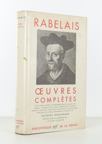 Rabelais oeuvres complètes - -,