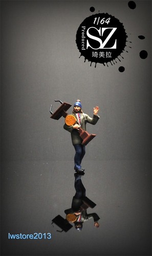 Podium man scene props - 1/64,
