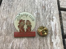 pins DISNEY CLUB RANGERS du RISQUE signé. Tic et Tac série TV animation 1989 USA