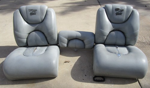 Triton bass boat seats set - bass,