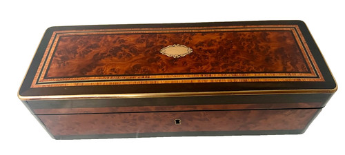 Boite gant loupe de thuya - a,