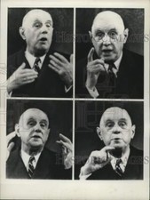1965 Press Photo Charles De