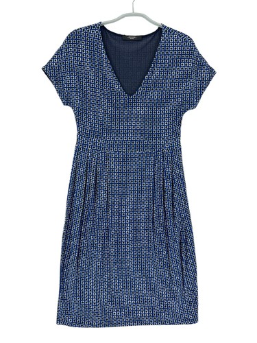 Robe longue col v - en,