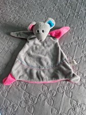 Doudou Toi Toys Action Souris Ours Plat Gris Rose Bleu