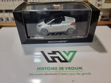 MINICHAMPS 1/43 - RENAULT WIND - ÉDITION LIMITÉE 1/1008 PCS - ARGENT/GRIS - NEUF