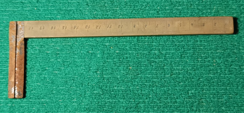 Ancien outil règle à - règle,