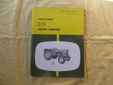 Tracteur JOHN DEERE 310 -