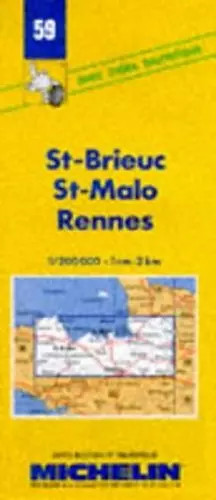 Carte routière brieuc - st-brieuc,