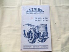 Tracteur Motoculteur STAUB PP