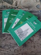 Lot 5 Guides Vert Michelin Suisse -Paris Environs - Auvergne - Châteaux B.Etat