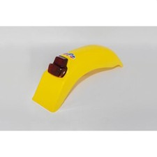 UFO Enduro Garde-Boue Arrière Vintage Modèle 79-89 Universel Jaune