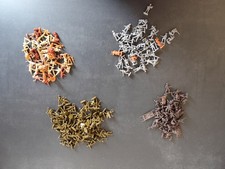 195 Petits Soldats HO Atlantic Esci WWII :  Alliés US GB Etc... Sans Boite TBE