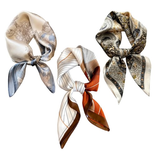 Foulard soie carré - soie,