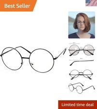 Lunettes Classiques Ronde Noir