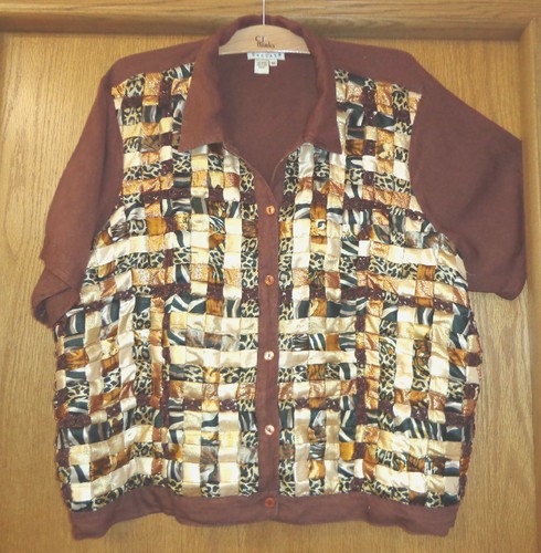 Womans brown shirt - brown,