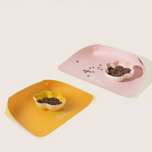 Tapis repas courbé demi - tapis,