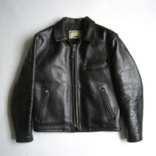 Horsehide leather jacket - leather,