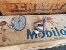 Lot Rétroviseur vintage obus Chrome GECO Renault Alpine Gordini Talbot Proto