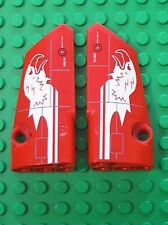 2 x LEGO Red Panel Fairing #3 #4 Side A & B Eagle 64683pb017 64391pb017 S 9394