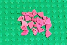 20 x Lego Magenta 1x1 quart