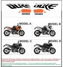 Adhésifs 990 Super Duke 2007-2010 Set Compatible