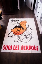 PARDON US Laurel Hardy Large French Grande Vintage Movie Poster Original R1964