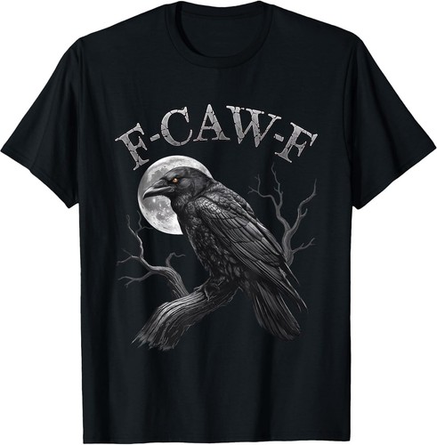Hot caw black - f-caw-f, crow