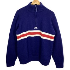 Pull Marin Nautique 100% Laine Vintage 90’s Helly Hansen (Doublure Intérieure)