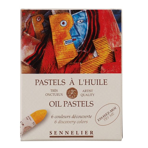 Boîte pastels l - pastels, l'huile