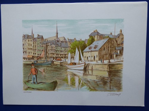 Honfleur daniel derveaux - honfleur.,