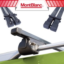 Acier Noir Barres de toit pour