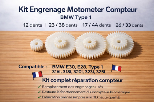 Kit engrenages compteur - kit,
