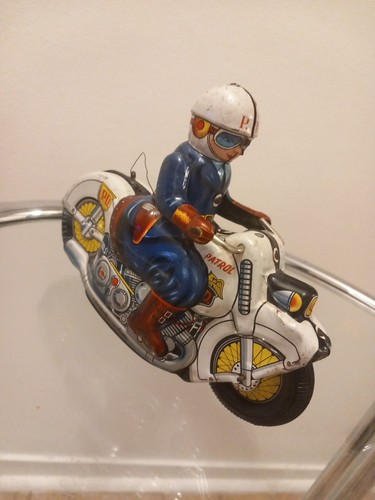 Moto tole lithographiée japon - tole,