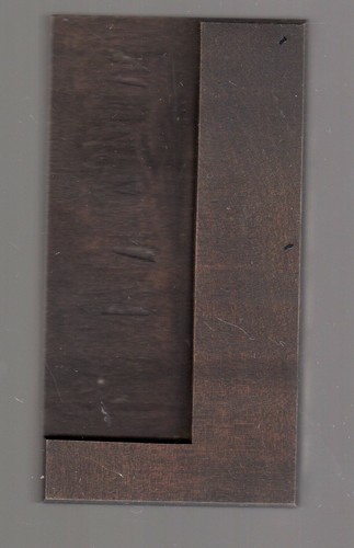 Caractere imprimerie bois - caractere,