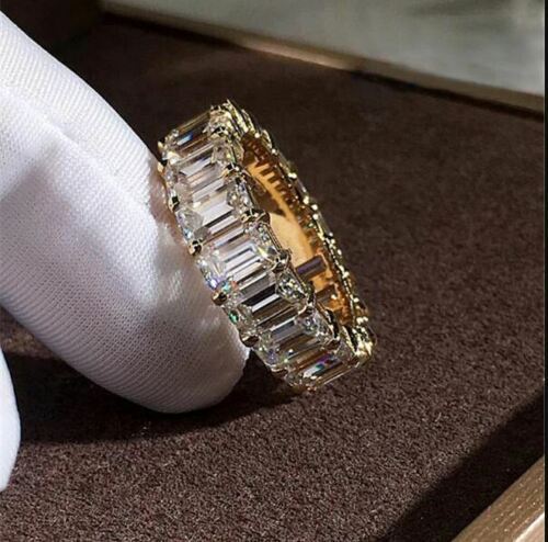 3ct émeraude simulé diamant - Émeraude,