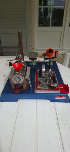 Dampfmaschine mit werkstatt - mit,